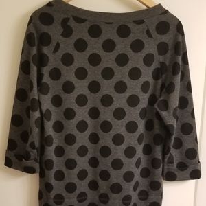 Polka dot sweater